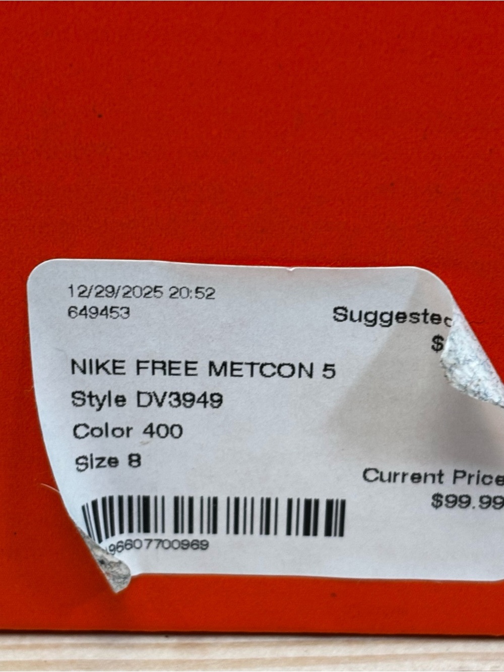 Nike Free Metcon 5 Blue White Mens Size 8 Training Shoes DV3949-400 - Picture 3 of 7